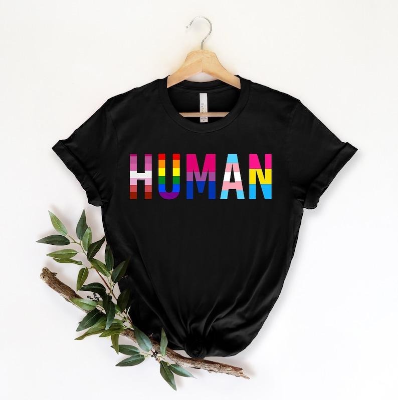 Human Rights T Shirt Hoodie Sweater, Equality Shirt, LGBTQ T-shirt, Pride Shirt, LGBTQ Pride Shirt, Human Rights...