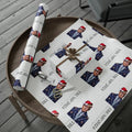 Humorous Trump Christmas Gift Wrap, Colorful Presidential Themed Wrapping Paper, For Festive Present Wrapping, Fun White...