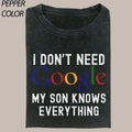 Humorous Unisex Heavy Cotton Tee,  Funny Dad TShirt, Mother Day Gift, Gift For Mon, Perfect Gift for Parents Womenswear...