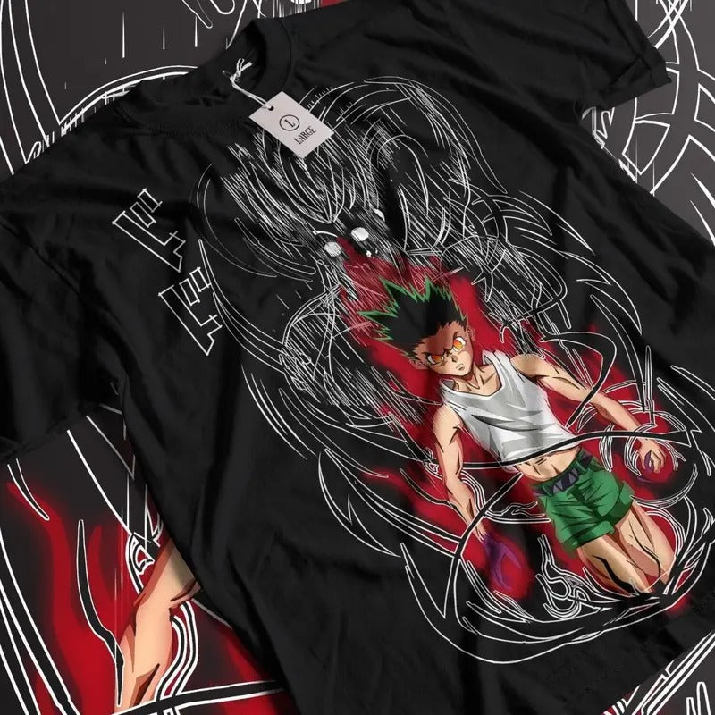 Hunter Anime T-shirt, Anime Graphic Shirt, Gon Anime, All Sizes Sweatshirt, Hoodie, Comfort Colors | RetroVerseTees.com