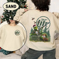 Hunter Green Beer 2 Siders Shirt, Character Xmas Christmas Sweatshirt, Hunting Season, Movie Xmas Sweatshirt Funny...