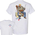 Hunter Trumm With Michelob Ultra 2 Siders T-Shirt, Michelob Ultra Trumm Duck Hunting, Trumm and Your Hunt Dog, Hunting...