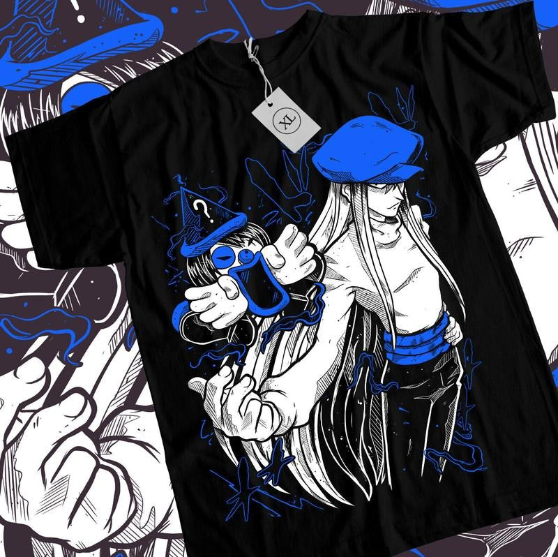 Hunter X Hunter Kite T-Shirt S-4XL Anime Manga HxH Black T-Shirt S-4XL,All Size Hoodie, Sweatshirt | RetroVerseTees.com