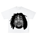 Hunxho Inspired Vintage Graphic T-shirt Heavy Cotton Tee Basketball 90 s Styled Shirt Hiphop Vibes Y2K Aesthetic...
