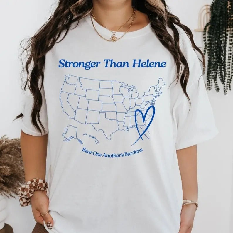 Hurricane Helene Shirt, Disaster Relief Shirt, Appalachia Strong T Shirt, Florida Strong Helene 2024 I Survived Hurricane...
