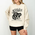 Hysterectomy Humor Sweatshirt , Post Surgery Sweatshirt for Hysterectomy Day, Feral & Sterile Raccoon Shirt, Gift For...