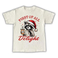 I Am A Delight Christmas Raccoon Shirt, Funny Christmas, Happy Holiday Christmas Shirt Hoodie, Sweatshirt