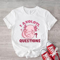 I Axolotl Question T-Shirt, Funny Axolotl Shirt, Axolotl Lover Birthday Gift Tee, Trendy Salamander Shirt, Mexican...