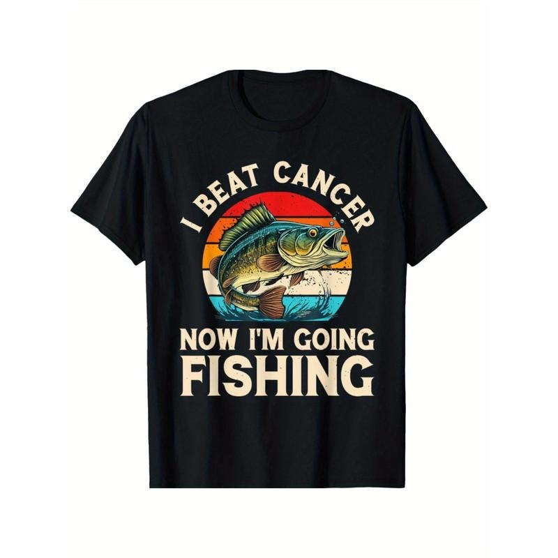 I Beat Cancer Now I'm Going Fishing T-Shirt Made in USA Hoodie, Sweatshirt | RetroVerseTees.com