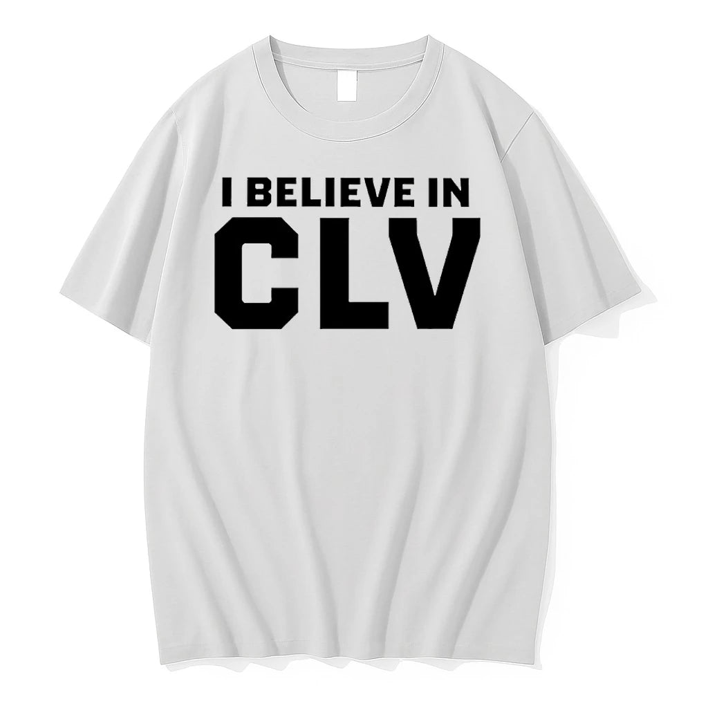 I Believe In Clv Cleveland Sports Fan Ohio Tshirts Sweater