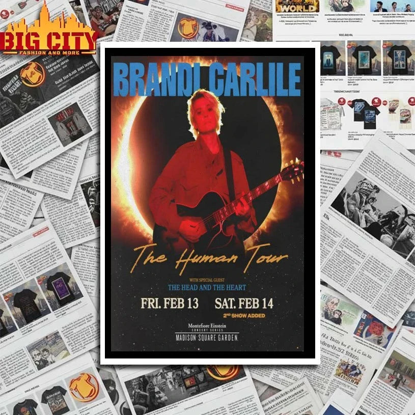 I Carlile Madison Square Garden New York Concert Feb 13-14 2026 Poster shirt
