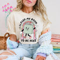 I Closed My Book To Be Here DTF Transfers - THIS IS NOT A SHIRT Hoodie, Sweatshirt | RetroVerseTees.com