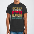 I Don't Always Listen To My Wife Graphic Tee Hoodie, Sweatshirt | RetroVerseTees.com