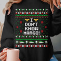 I Don't Know Margo Ugly Christmas Sweastshirt National Lampoon's Christmas Vacation Xmas Sweaster Christmas Movie Shirt...