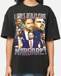 I Don't Really Care Margaret Funny Minimalist JD Vance T-Shirt Casual Comfort Hoodie, Sweatshirt | RetroVerseTees.com