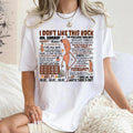 I Dont Like This Rock Shirt, Funny Marcus Robert Quote Short Sleeve Casual Streetwear Style Trendy Gift Hoodie, Sweatshirt