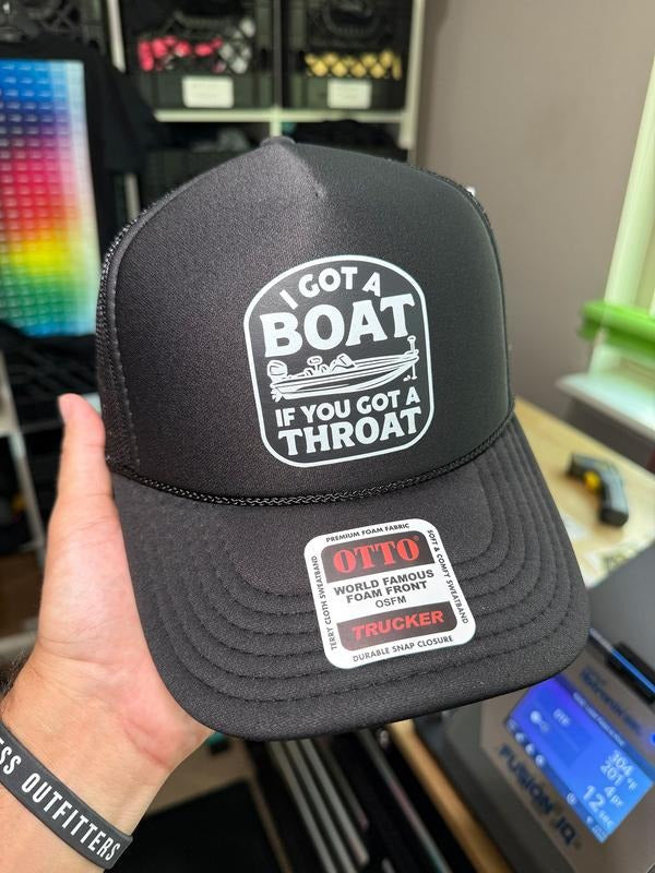I Got A Boat Trucker Hat T-Shirts, Hoodie, Sweatshirt | RetroVerseTees.com