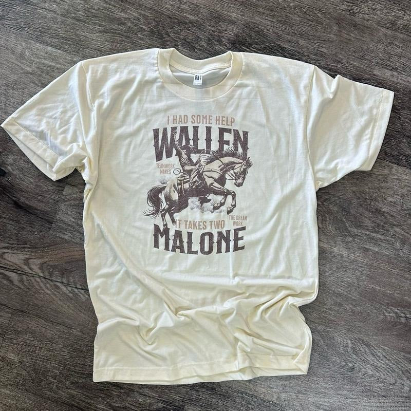 I Had Some Help Tee - Country Music Shirt Hoodie, Sweatshirt | RetroVerseTees.com