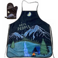 I Hate People Funny Outdoor Adventure Camping Introvert Graphic Kitchen Accessories Funny Graphic Kitchenwear Funny...
