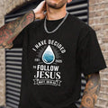 I Have Deciced to Follow Jesus Tee Pure Cotton Casual Style Crew Neck Short Sleeve T-Shirt Tops Trendy for Unisex Hoodie,...