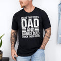I Have Two Titles Dad And Bonus Dad I Rock Them Both T-Shirt Sweatshirt Hoodie - Funny Mens Best Stepdad Shirt