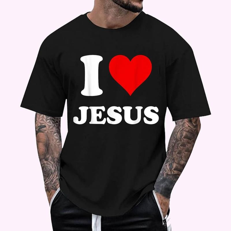 I Heart Jesus I Love Jesus T-Shirt