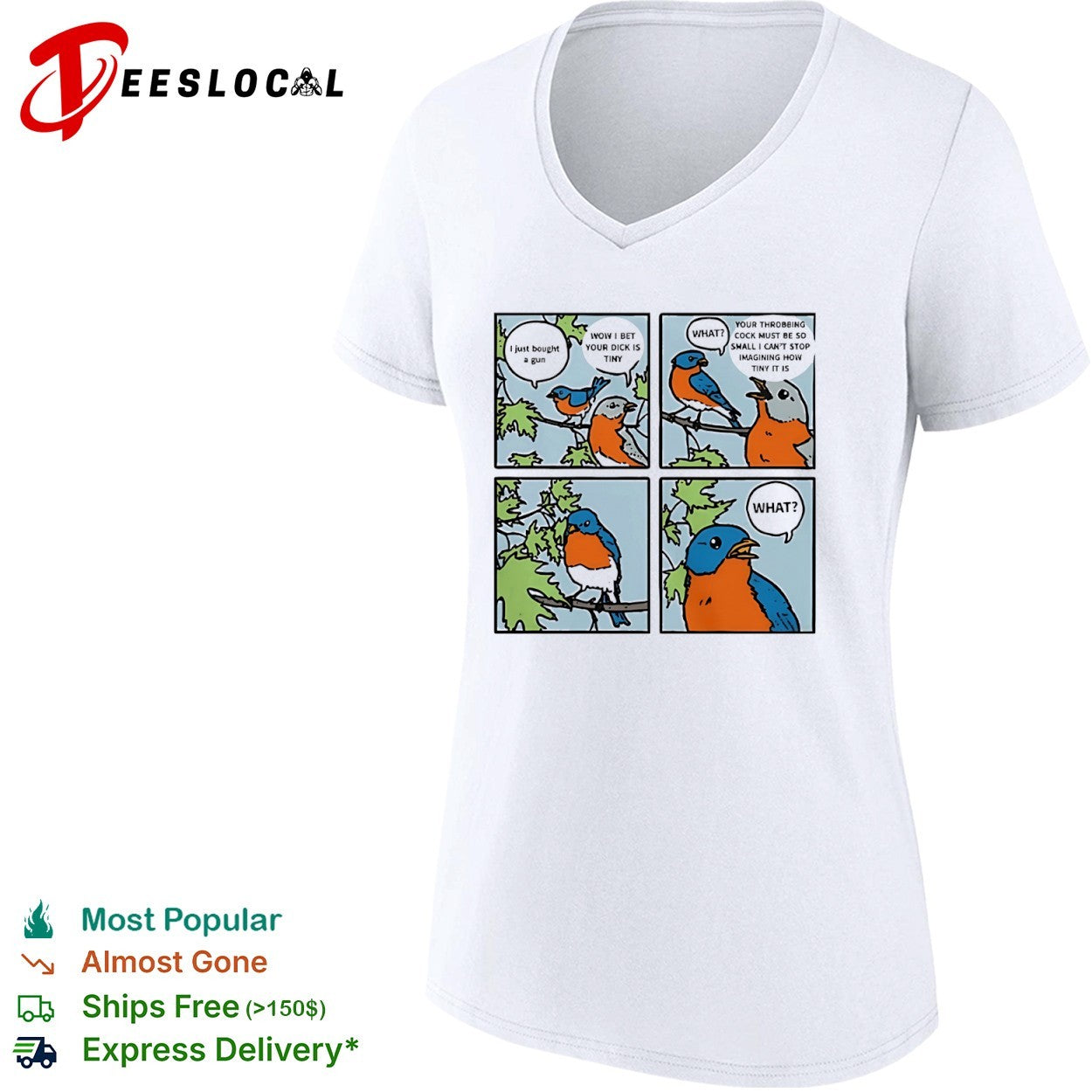 I Just Bought a Gun Bird Meme internet shirt