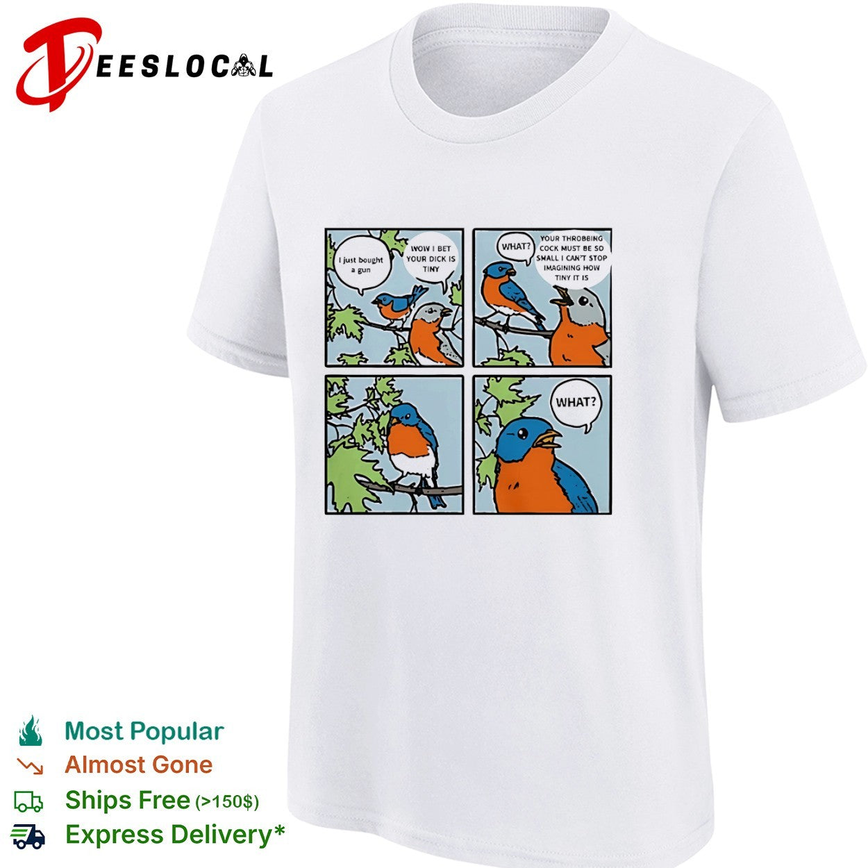 I Just Bought a Gun Bird Meme internet shirt