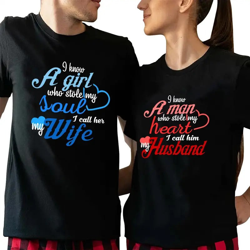 I Know A Girl Who Stole My Soul I Call Her Is My Wife, I Know A Man Who Stole My Heart I Call Him Is My Husband Couple...
