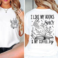 I Like My Books Spicy And My Coffee Icy Shirt Sweatshirt Hoodie, Book Lover, Booktrovert Spicy Books, Unisex Sweater...