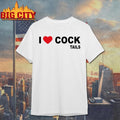 I Love Cock-Tails Heart Shirt