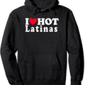 I Love Girlfriend Latina, I Heart Latina Hoodie | Unisex Hooded Sweatshirt T-Shirts | RetroVerseTees.com