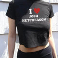 I Love Josh Hutcherson | Movie TV Actor | I heart | I love | 90s Aesthetic | Grunge Clothing, I Love Top Tee Shirt,...