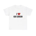 I Love Ken Carson Heavy T-Shirt, Graphic T-Shirt, Unisex, Gift, Graphic, Music, I Love Top Tee Shirt, Trendy Tee, Trendy...