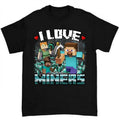 I Love Miners Shirt Featuring Bold and Funny Gamer Humor Design Hoodie, Sweatshirt | RetroVerseTees.com