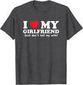 I Love My Girlfriend Just Don't Tell My Wife Funny T-Shirt | Unisex Cotton Tee, Size S-5XL Hoodie, Sweatshirt