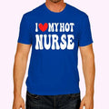 I Love My Hot Nurse Wife I Heart My Girlfriend T-Shirt , Unisex Cotton 100%, Top Menswear Hoodie, Sweatshirt