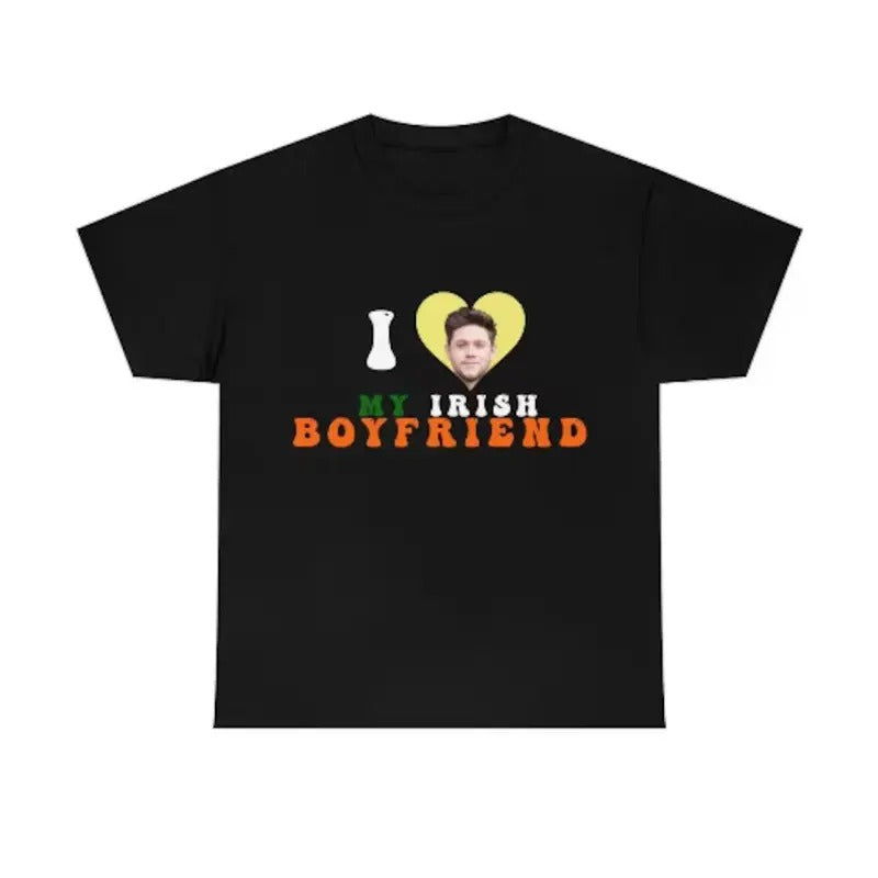 I Love My Irish Boyfriend Niall Shirt Hoodie, Sweatshirt | RetroVerseTees.com