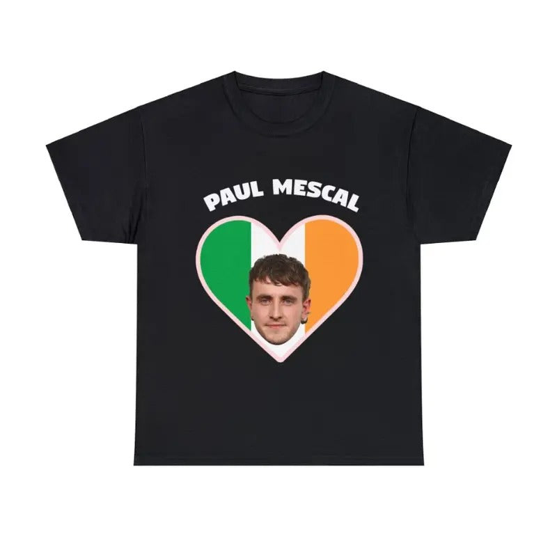 I Love My Irish Boyfriend Paul Mescal Shirt Hoodie, Sweatshirt | RetroVerseTees.com