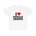 I Love Nicholas Chavez Themed T-Shirt Daytime TV Fan Gift Unisex Graphic Top Menswear Medium Hoodie, Sweatshirt