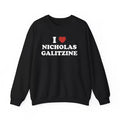I Love Nicholas Galitzine Unisex Sweatshirt, I Love My boyfriend Sweatshirt T-Shirts, Hoodie | RetroVerseTees.com