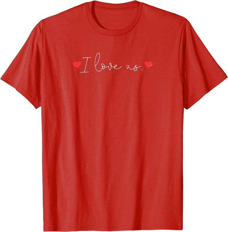 I Love Us T-Shirt | Unisex Cotton Tee, Size S-5XL Hoodie, Sweatshirt | RetroVerseTees.com
