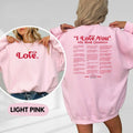 I Love You in Book Quotes Sweatshirt, Book Lover Hoodie, Gift for Reader, Different Ways Say I Love You, Aesthetic Love...