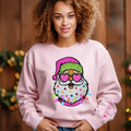 I Love a Man with a Beard Santa Christmas Sweatshirt, Sweater For Women Cotton Womenswear T-Shirts, Hoodie