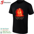 I Prevail Your Hell Is My Paradise cracked stone statue shirt