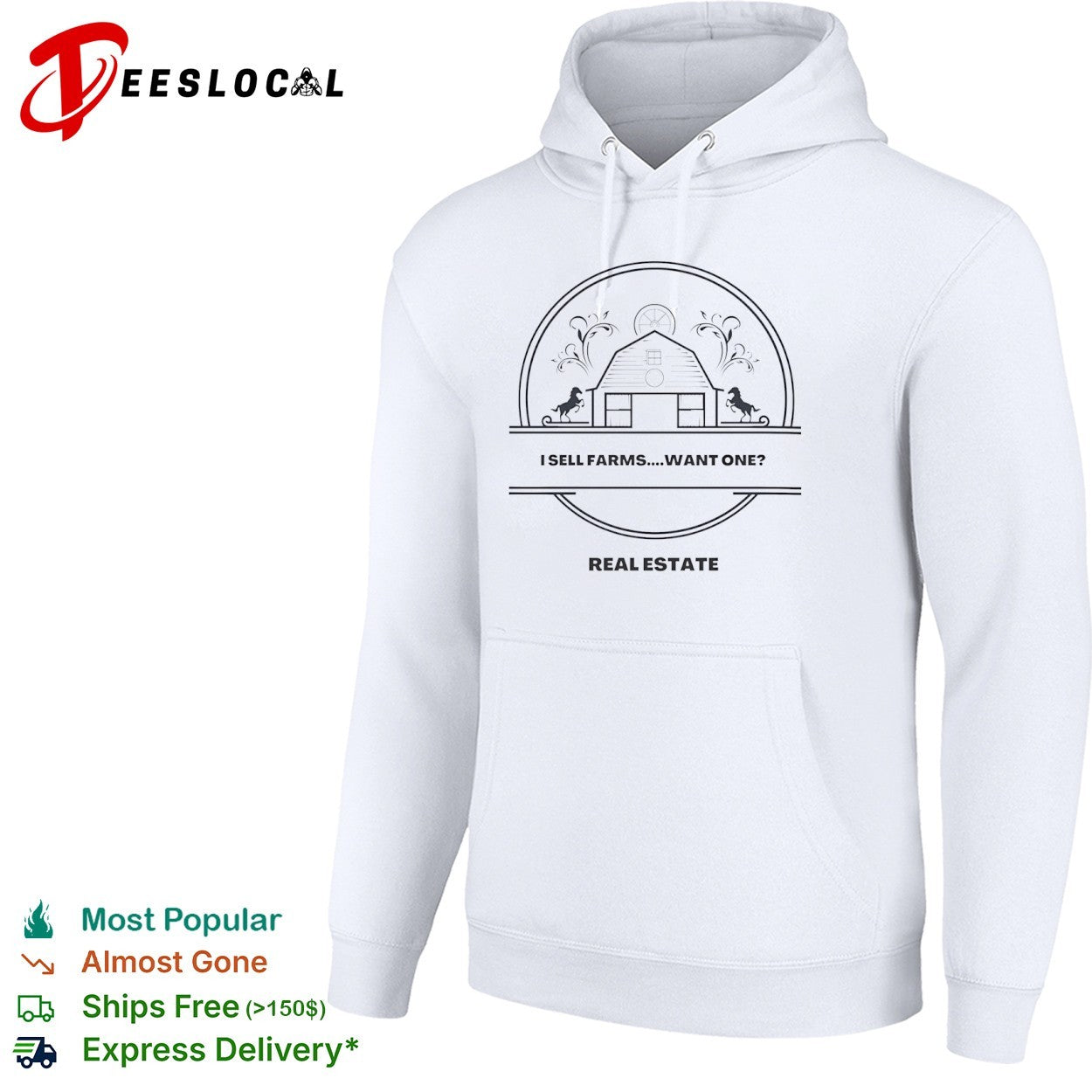 I Sell Farms Want One Real Estate Farm Agent shirt