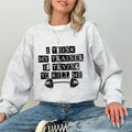 I Think My Trainer Is Trying To Kill Me Sweatshirt, Gym Motivation Crewneck, Funny Workout Gym Long Sleeved Pullover, Gym...