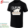 I Will Be In My Office Funny Cat Meme Litter Box shirt