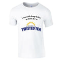 I Would Drop Kick a Child for a Twisted Tea Soft Cotton Funny Casual Tshirt Hoodie, Sweatshirt | RetroVerseTees.com