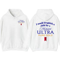 I Would Dropkick A Child For A Michelob Ultra Pure Gold Hoodie T-Shirt, Funny Beer Graphic Tee, Streetwear Casual Top,...